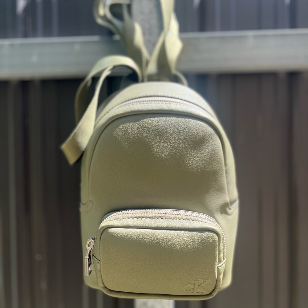 Calvin Klein Sage Green Women's Backpack